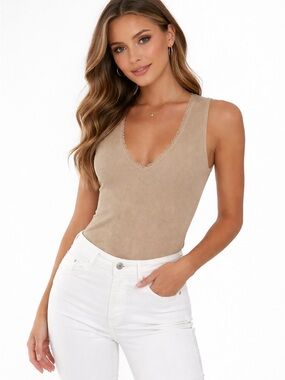 Vintage Morgan De Toi ribbed sleeveless top